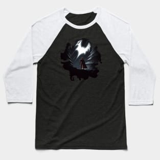 Mysterious Bats Baseball T-Shirt